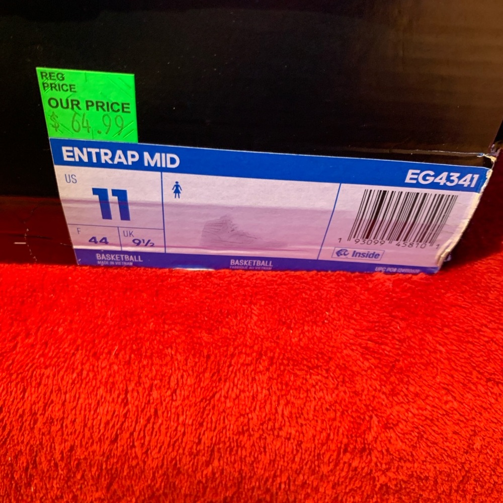 Adidas Entrap mid women size 11 (men size 10) Style Code EG4341 - Picture 6 of 7